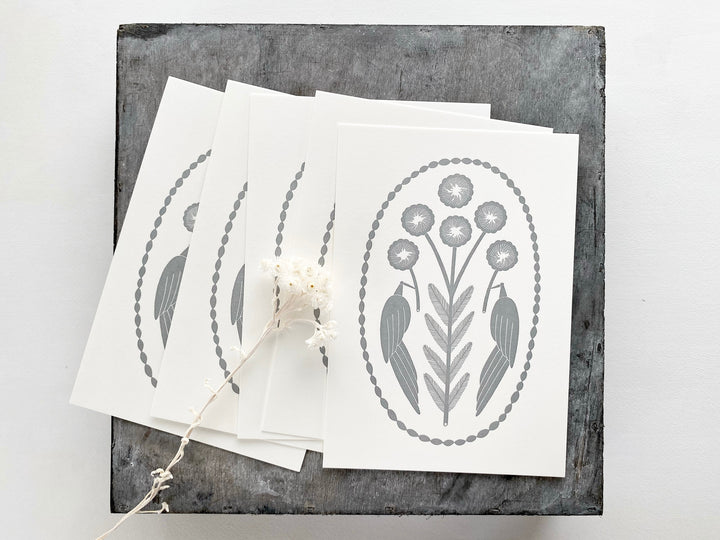 Letterpress card - in the moment to_pa15