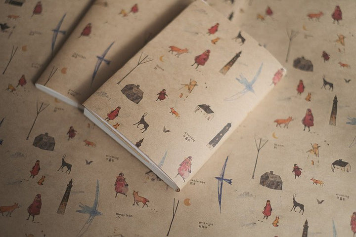 Jun Sasaki / Wrapping paper -Scenery of that town