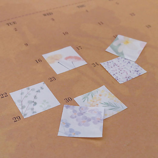 Pale transparent sticky note marker -Green KAWAM104