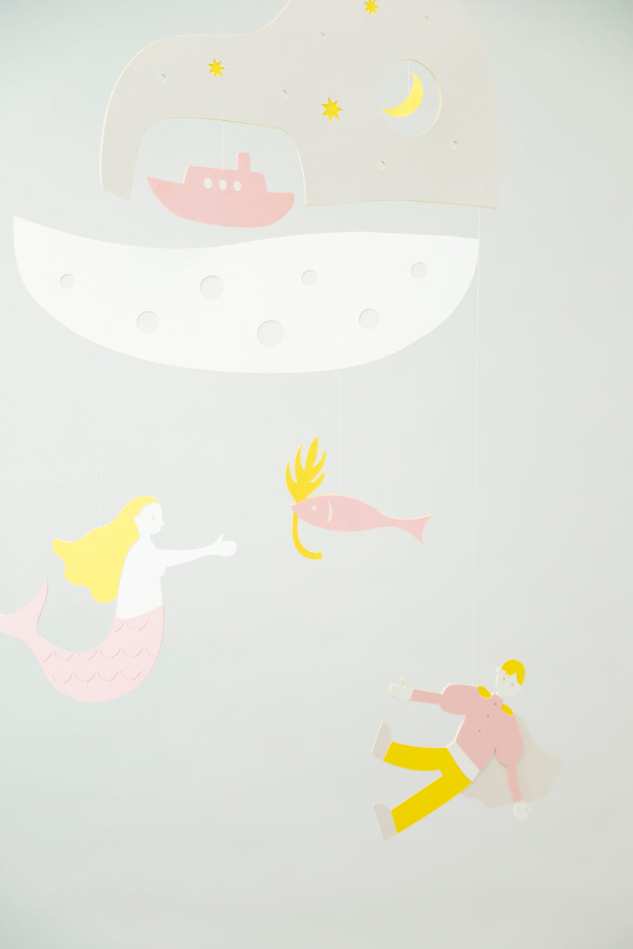 Paper Mobile -the little mermaid-