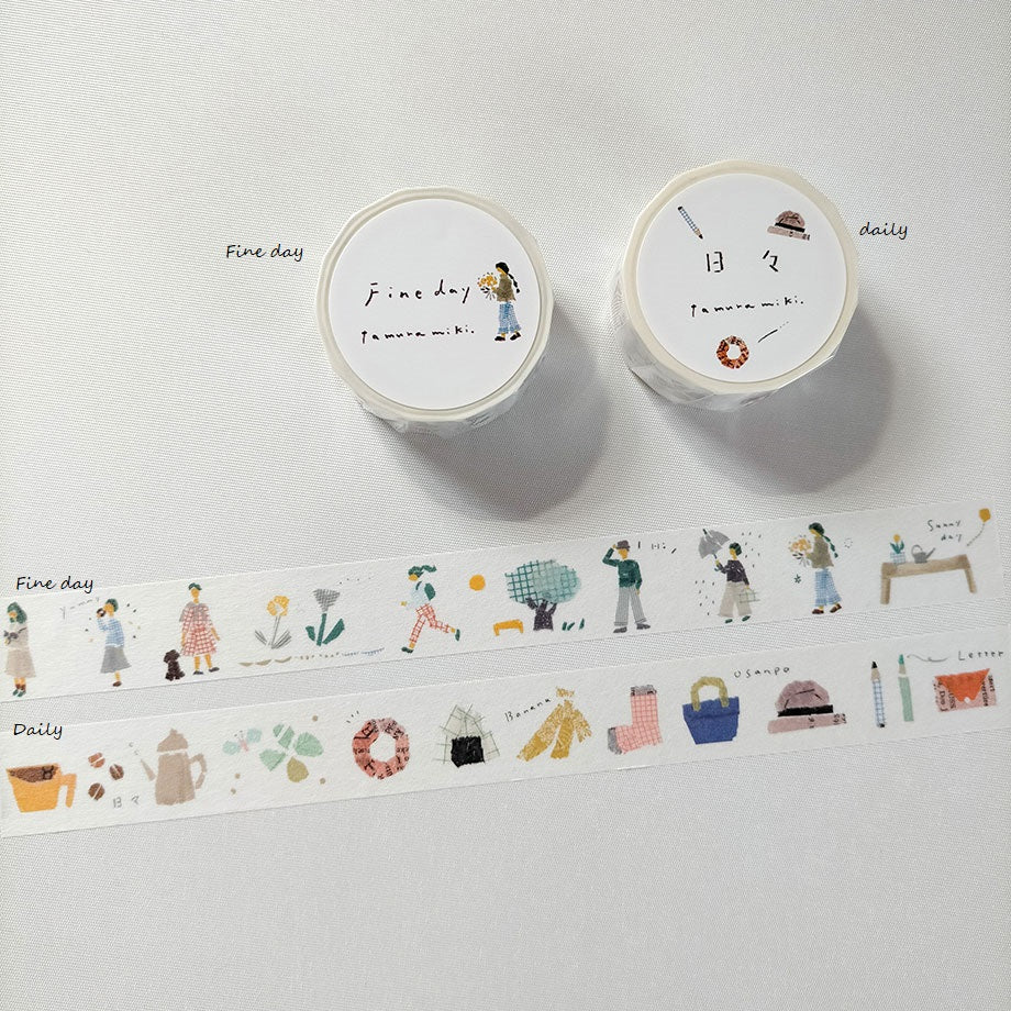 Washi Tape --Miki Tamura Fine day/Daily