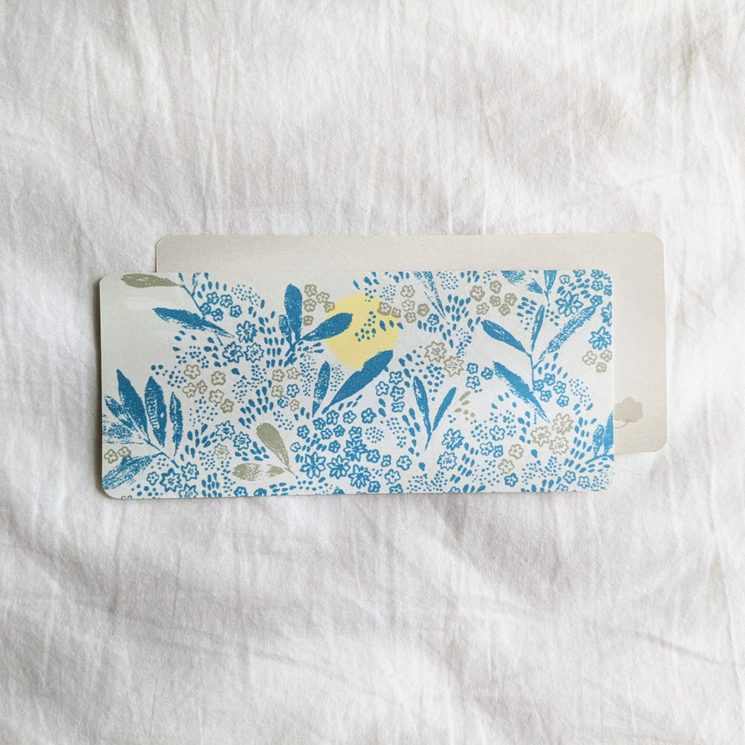 Yuko Omori / Note card -olive