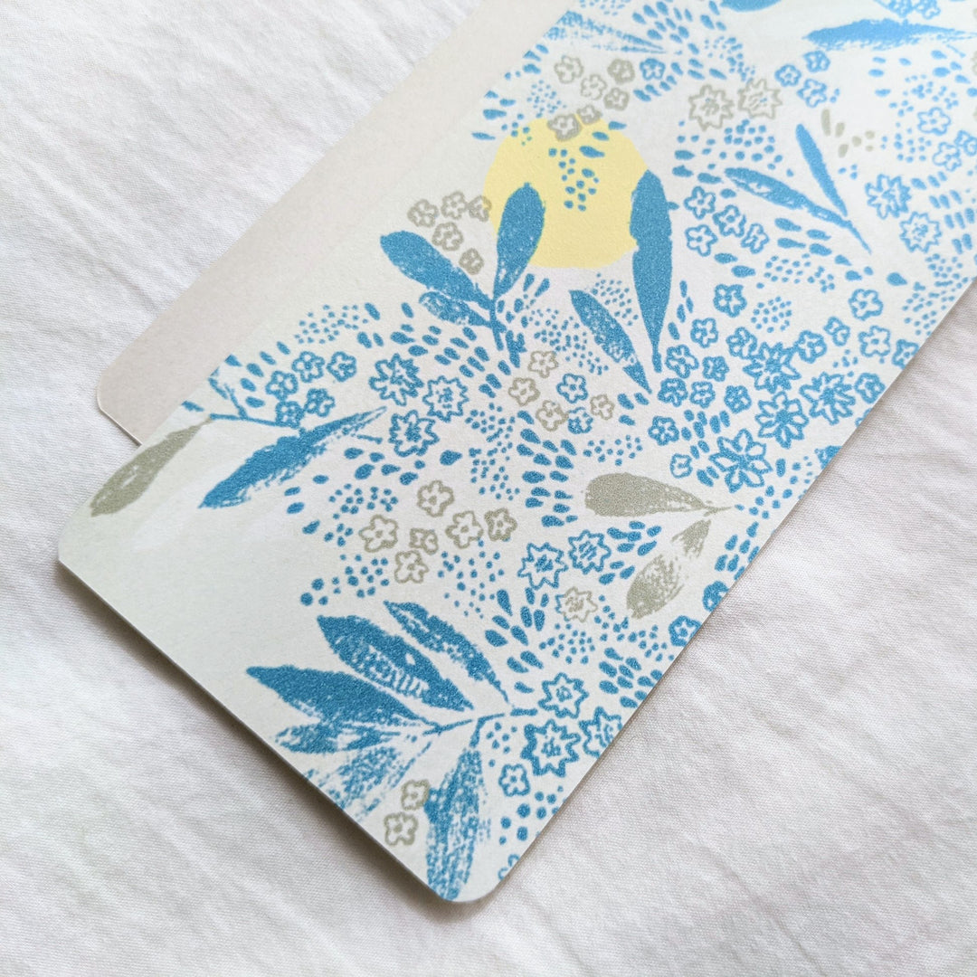 Yuko Omori / Note card -olive