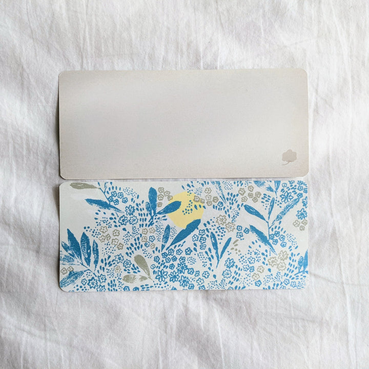 Yuko Omori / Note card -olive