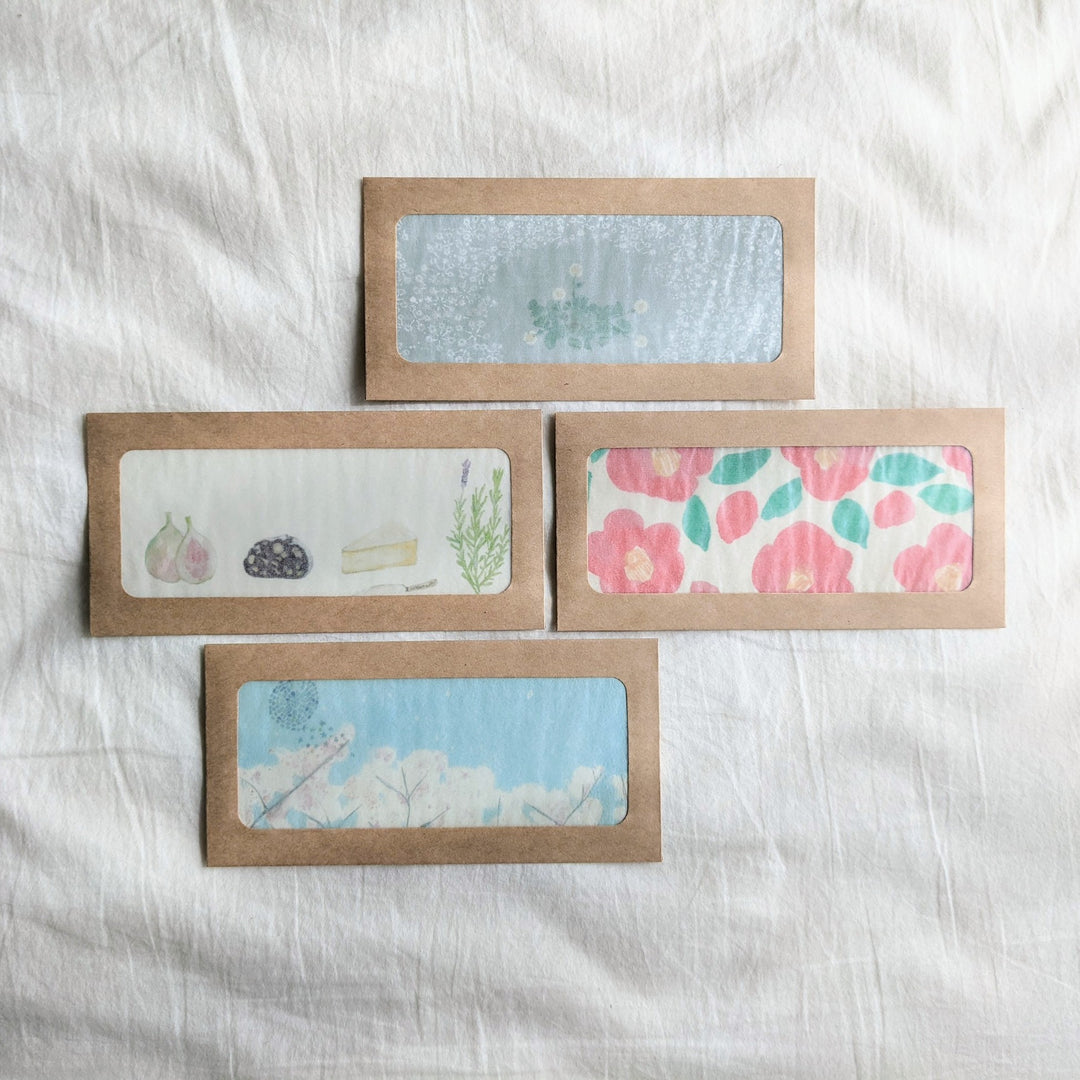 Yuko Omori / Large window envelope for Yuko Omori's card