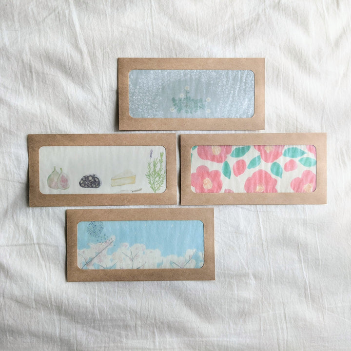 Yuko Omori / Large window envelope for Yuko Omori's card