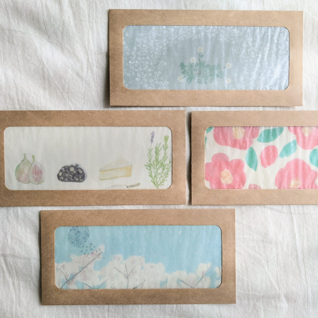 Yuko Omori / Large window envelope for Yuko Omori's card