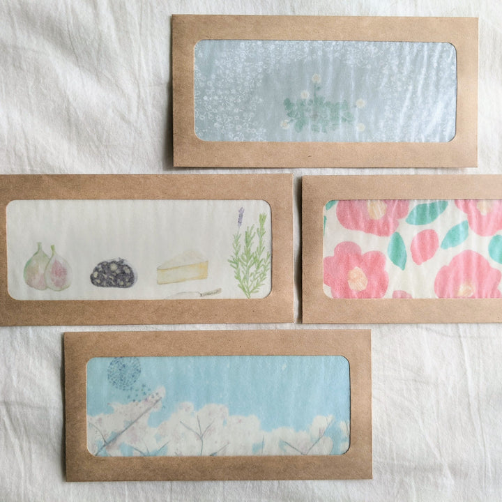Yuko Omori / Large window envelope for Yuko Omori's card