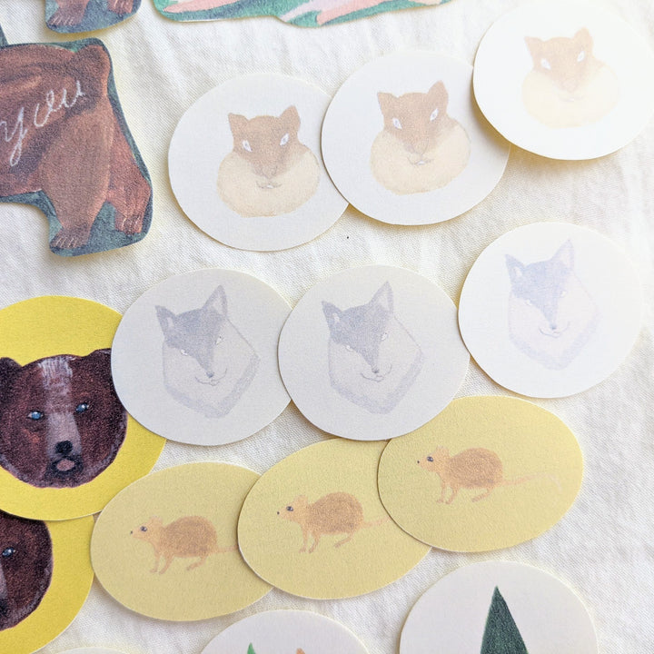Stickers -Animals in the Forest