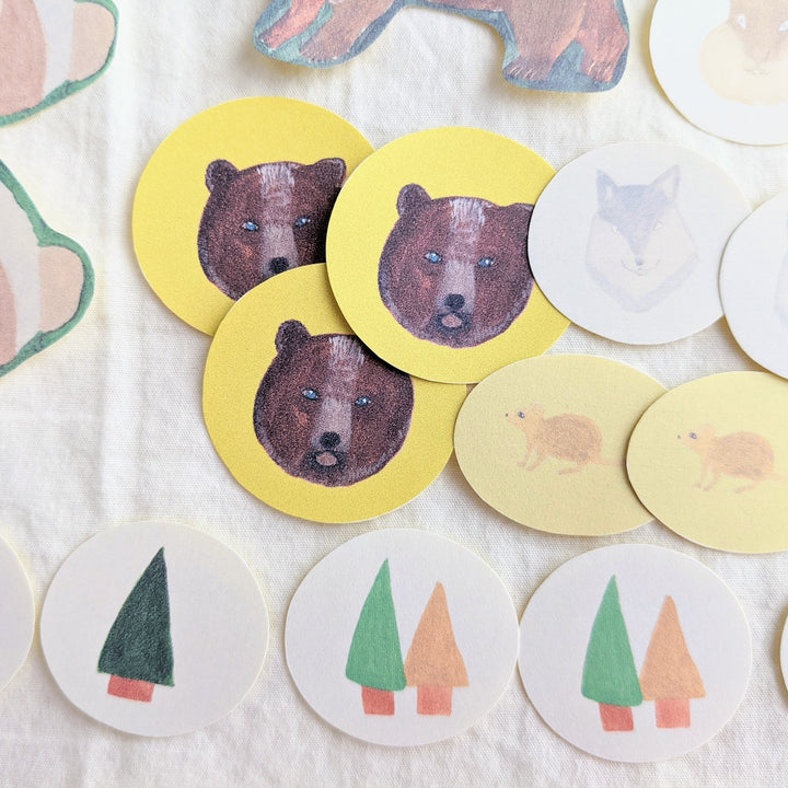 Stickers -Animals in the Forest