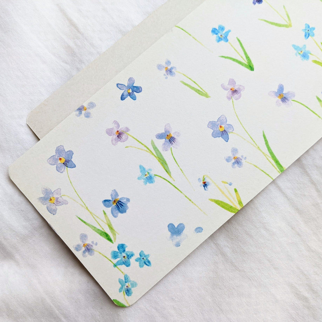 Yuko Omori / Note card -sumire
