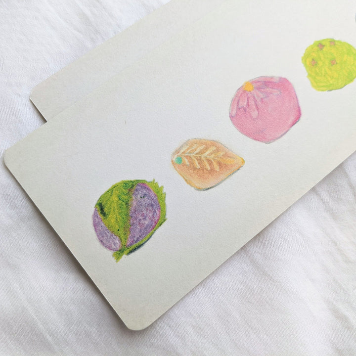 Yuko Omori / Note card -wagashi