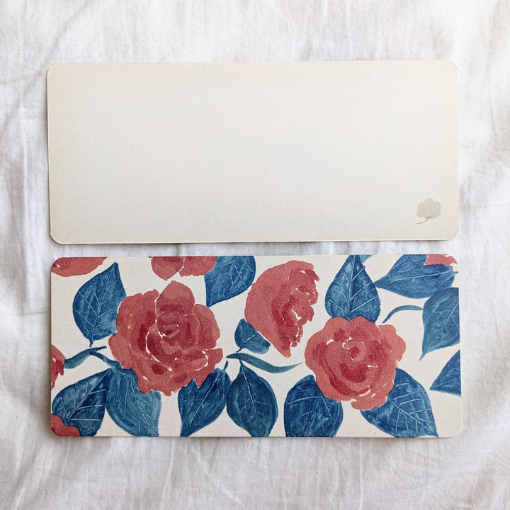 Yuko Omori / Note card -tsuru bara