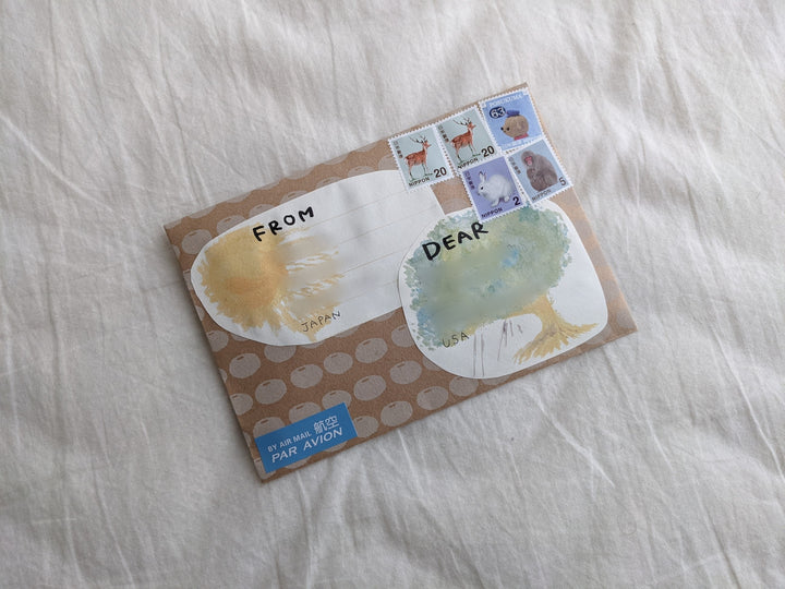Kisetsu no Tegamiya / Letter Paper -Scenery of a town in Japan