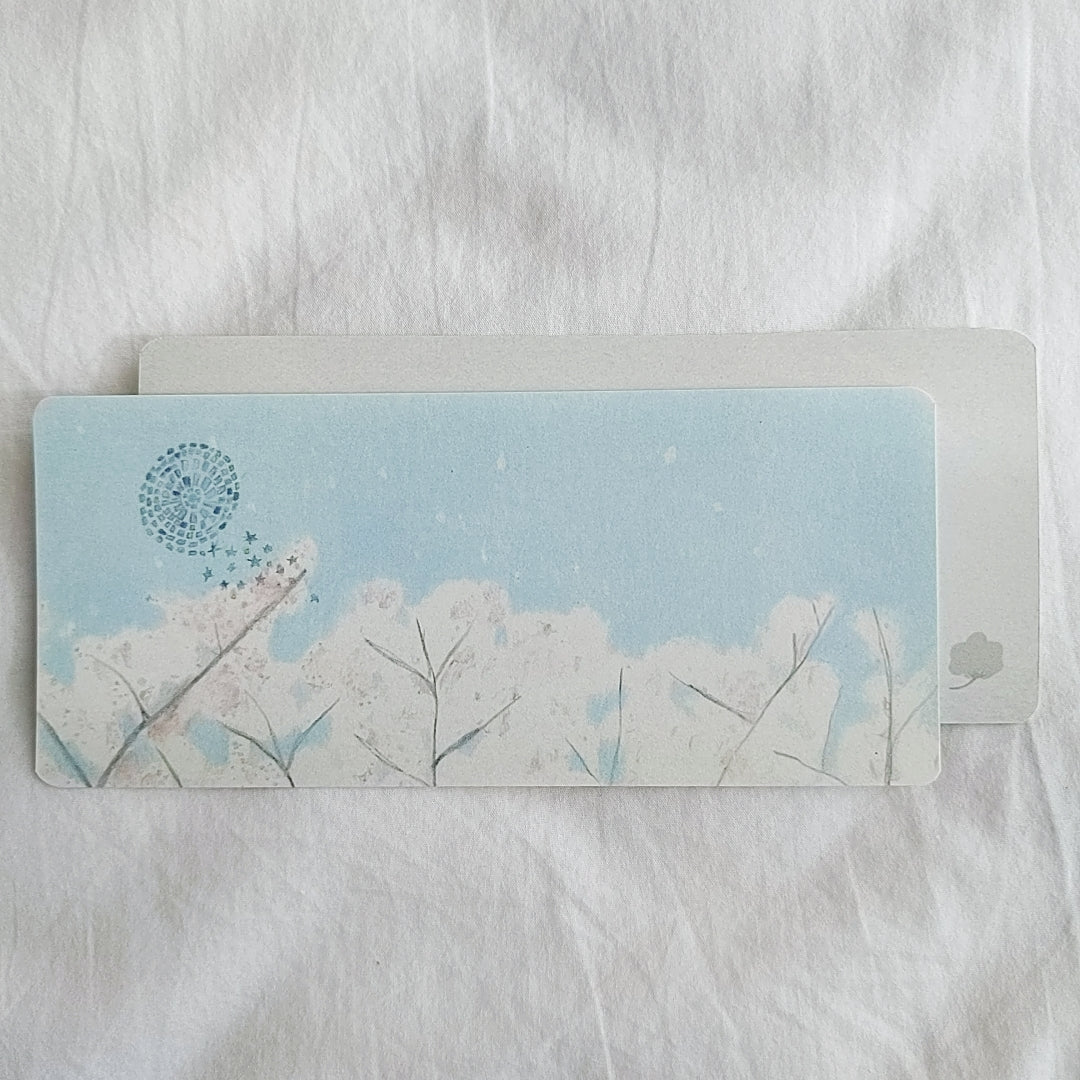 Yuko Omori / Note card -sakura
