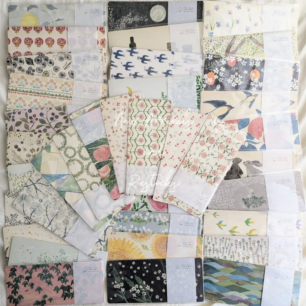 New arrivals and Restocks from Yuko Omori