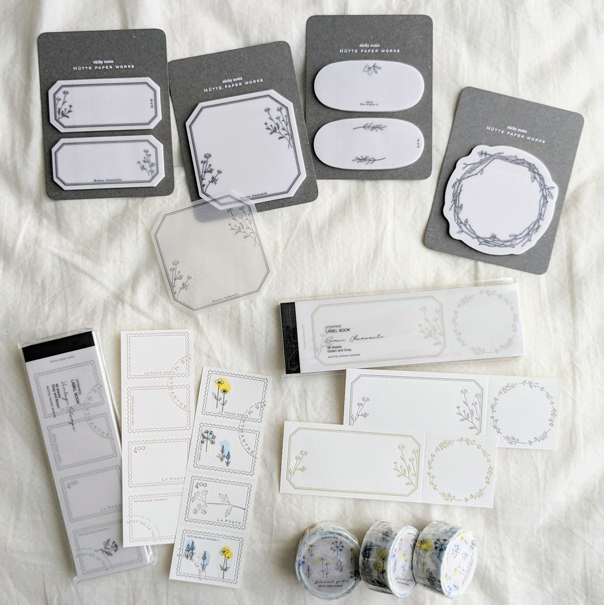 New arrivals from Hutte Paper Works ♡