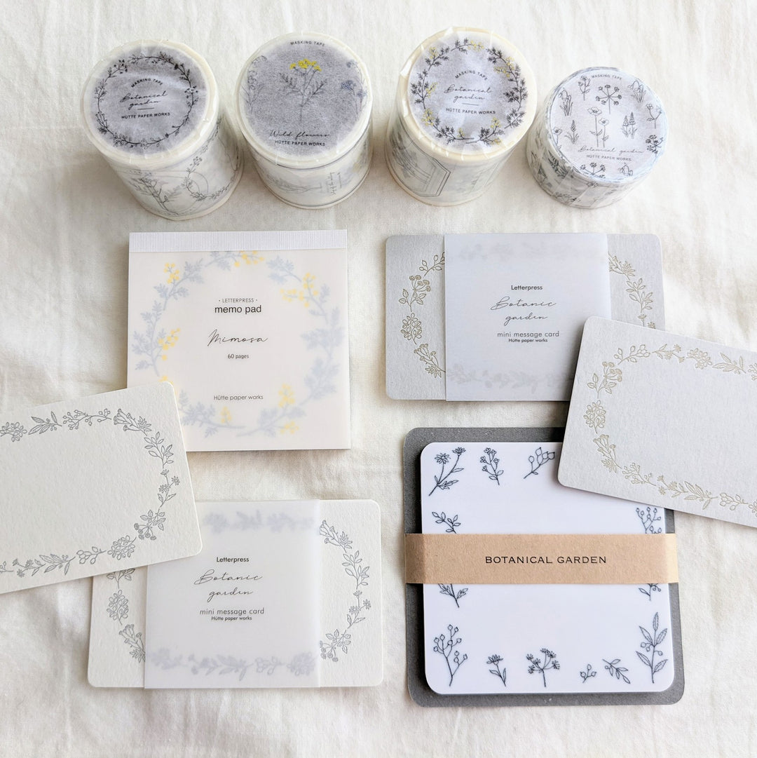 New arrivals and restocks from Hutte Paper Works♡