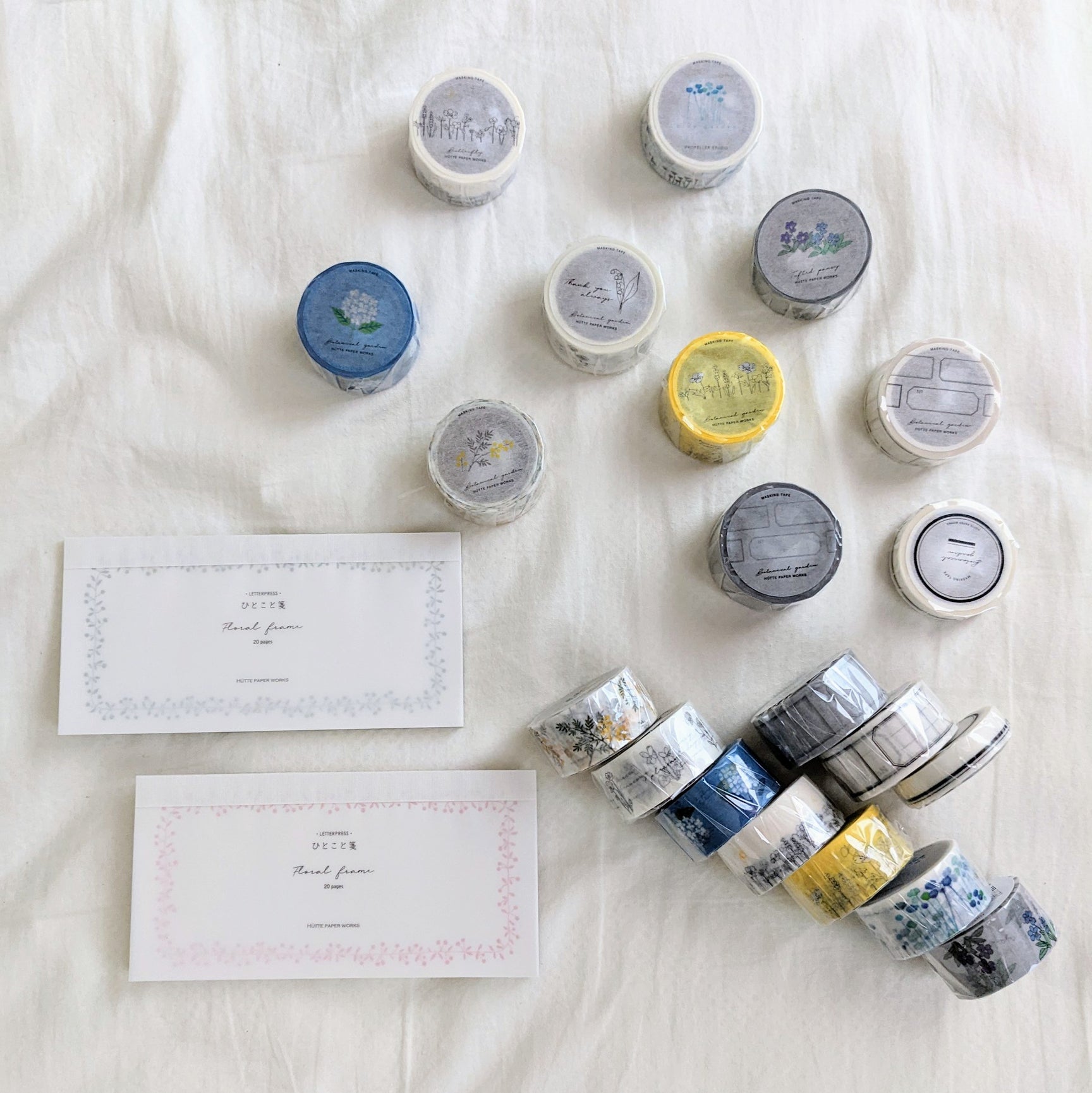 New arrivals and restocks from Hutte paper works ♡