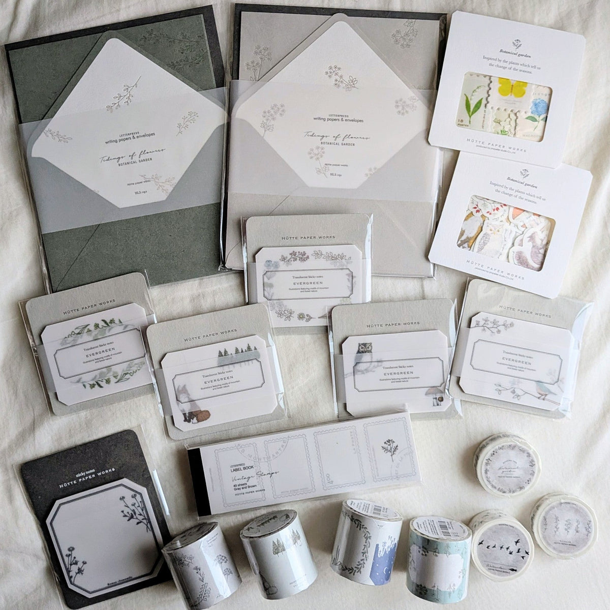 New Arrivals and Restocks from Hutte Paper Works♡