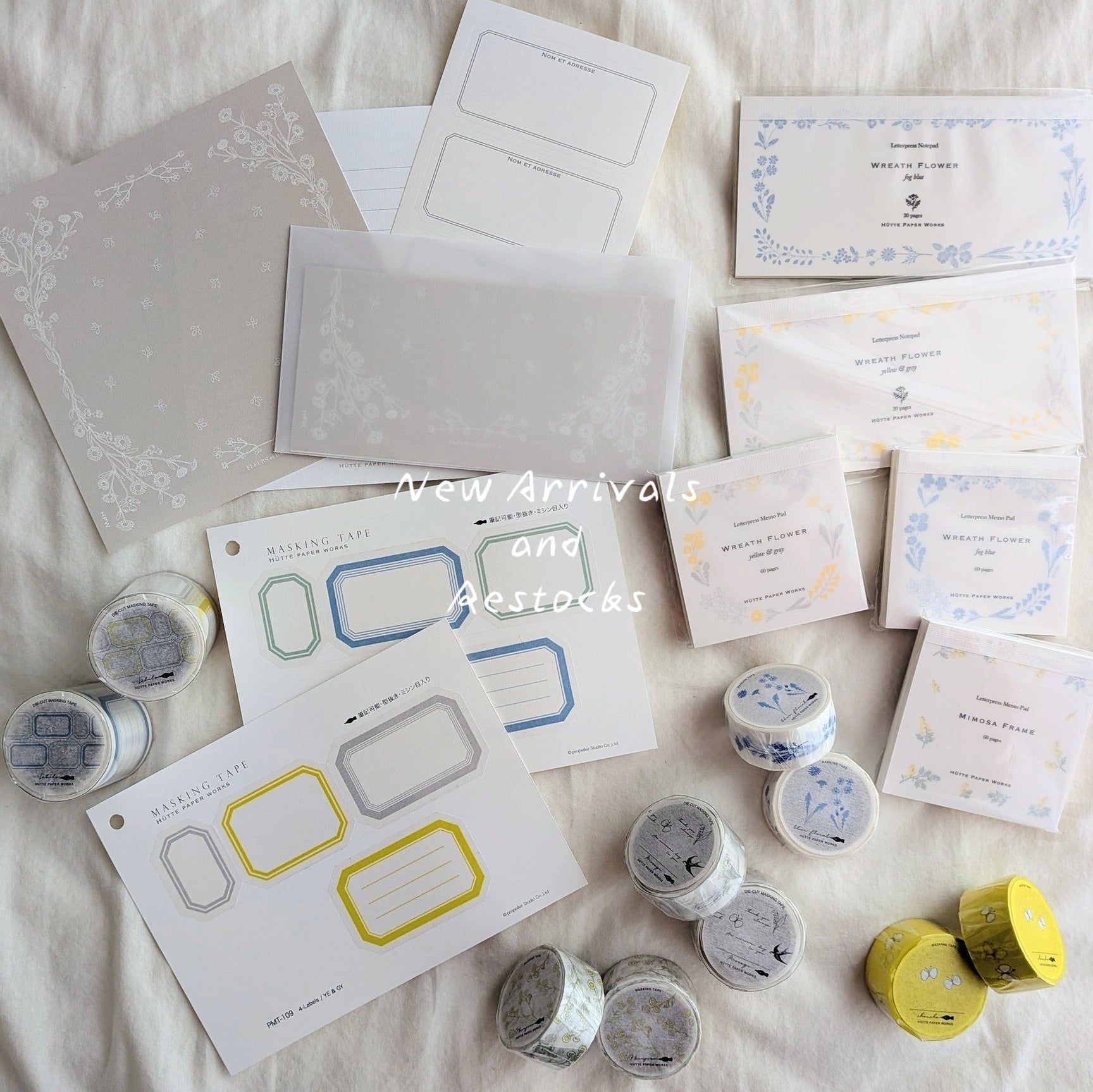 New Arrivals from Hutte Paper Works ♡