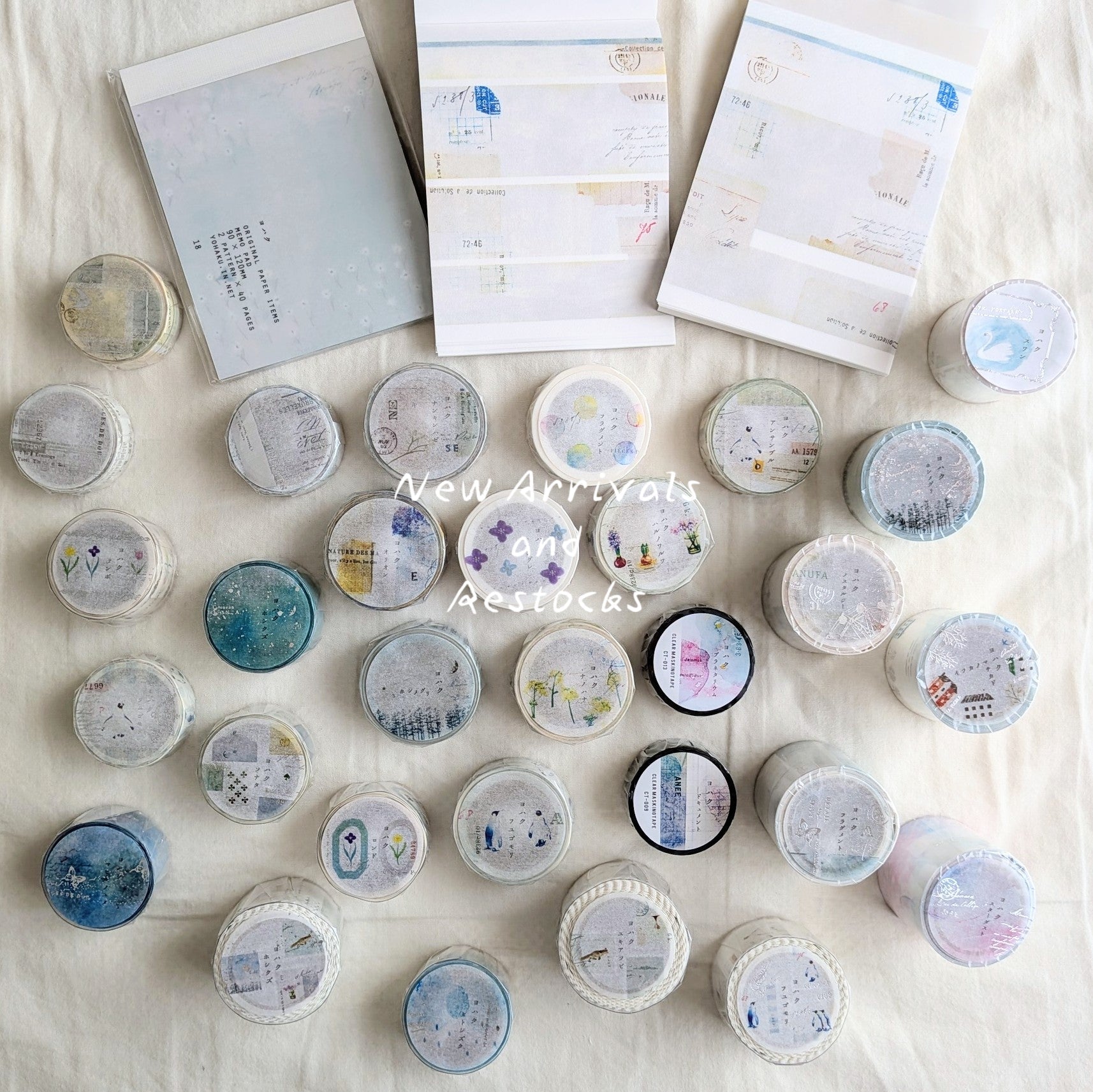 New Arrivals and Restocks from Yohaku♡