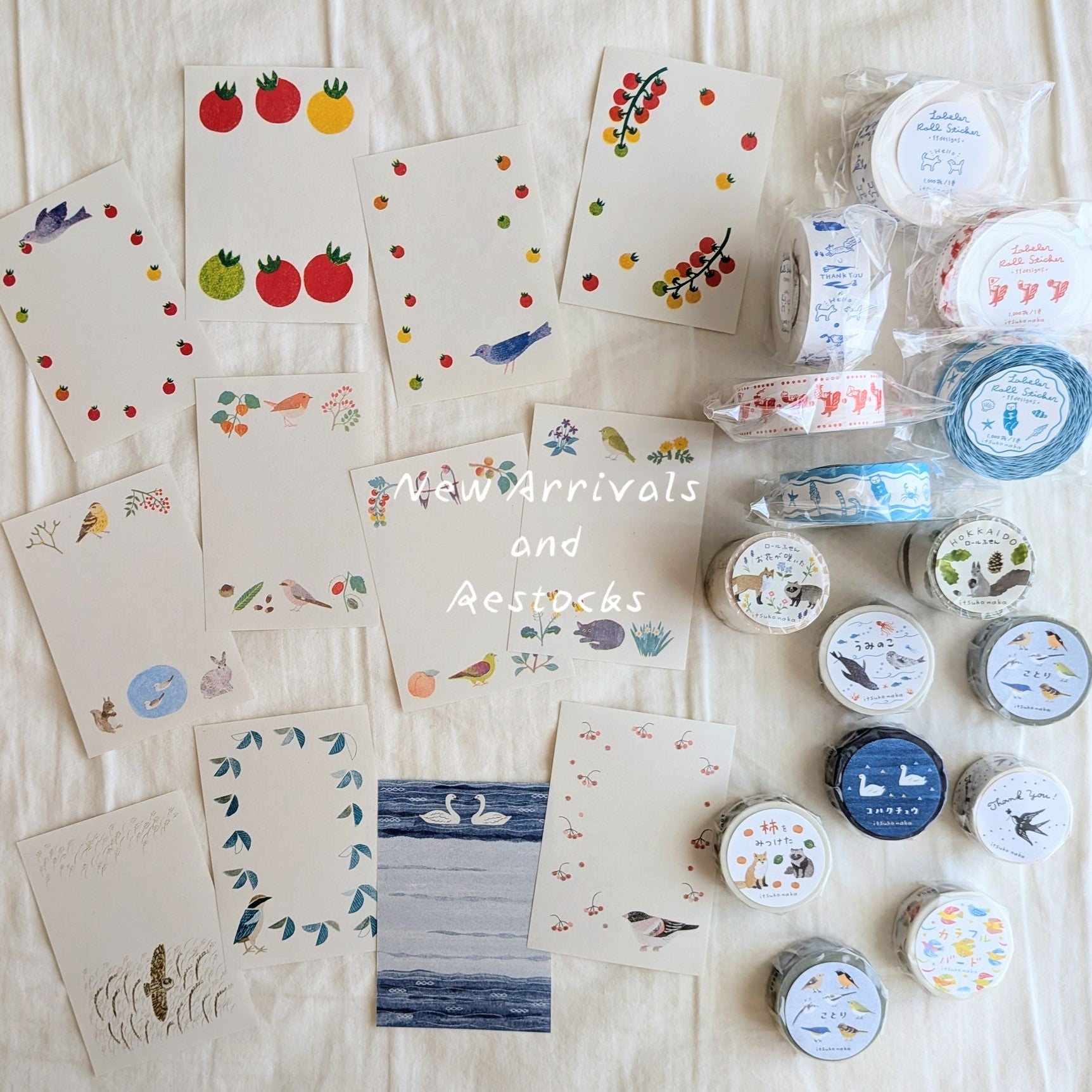 New Arrivals and Restocks from Itsuko Naka ♡