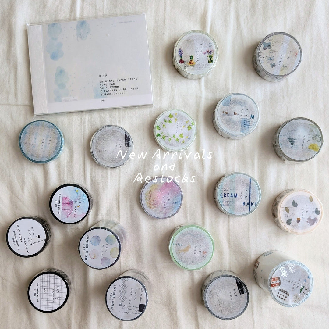 New Arrivals and Restocks from Yohaku♡