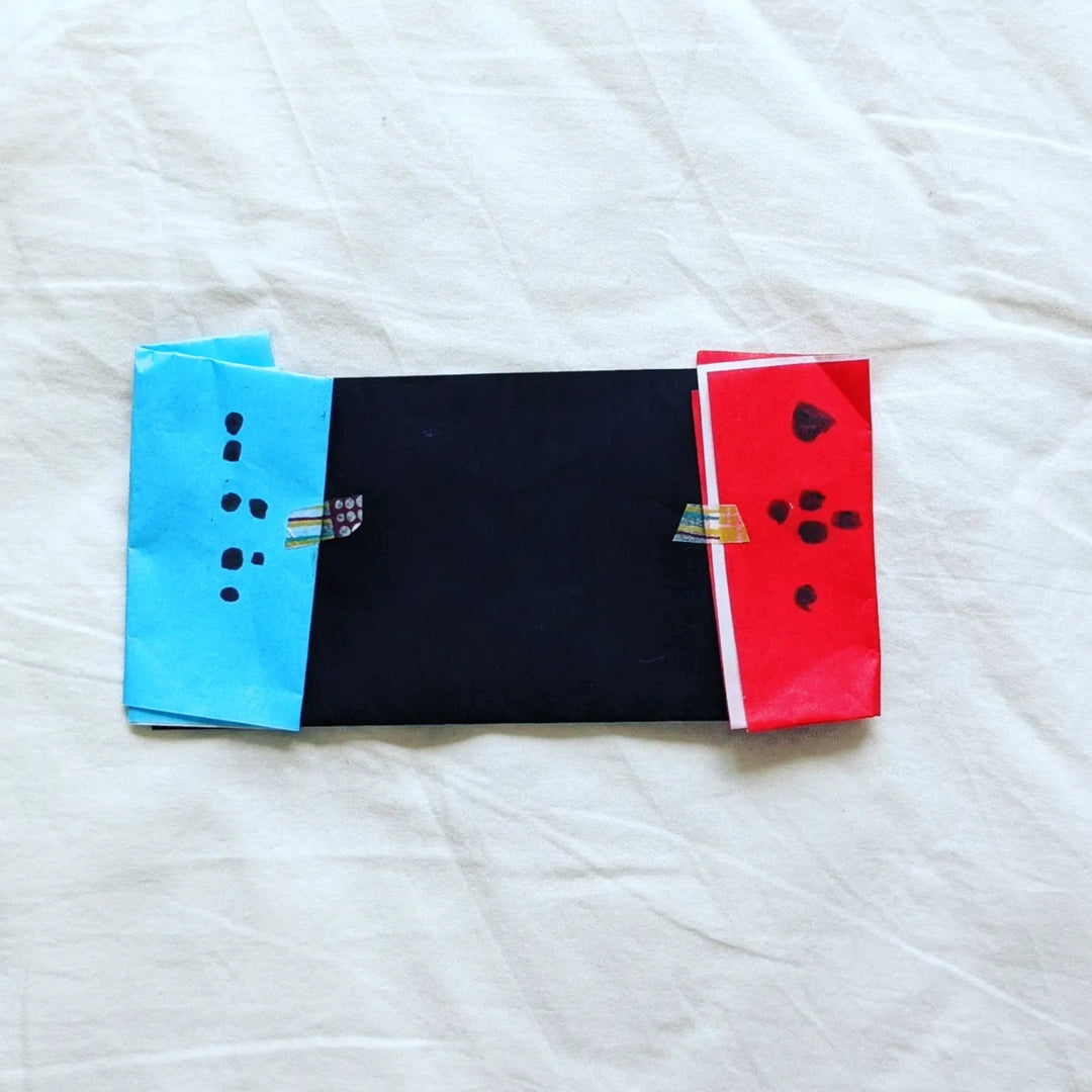 Nintendo Switch made of origami