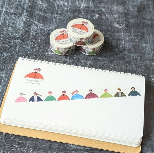 Washi Tape -Popped up Girl (WashiTape-1)