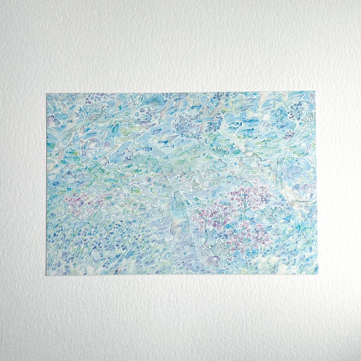 Miku Shimizu / Post Card "Imagine, and the fish will swim"