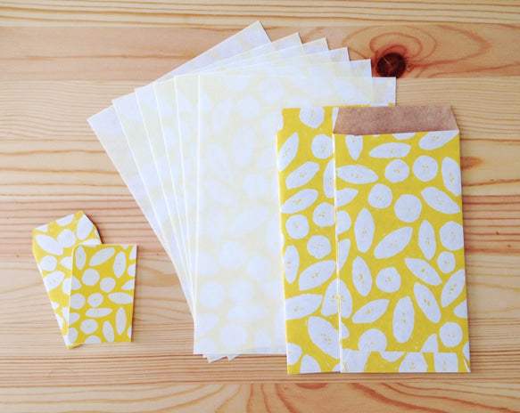 mariya arai / Letter Writing Set -Bananas