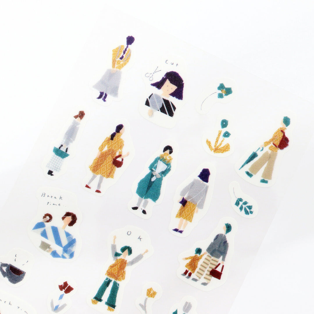 Miki Tamura / Masking Sticker -People