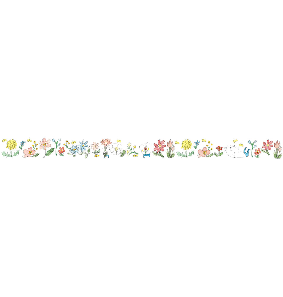 spica garden / Washi Tape -Flower SM29