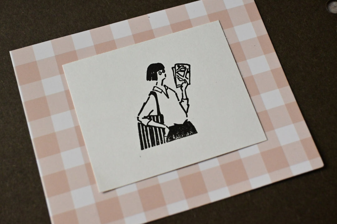 MA7stamp / Rubber Stamp -Lost Fumiko