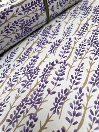 REGARO PAPIRO / Wrapping Paper -Lavender [5 sheets]