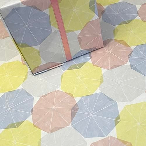 REGARO PAPIRO / Wrapping Paper -Umbrellas [5 sheets]