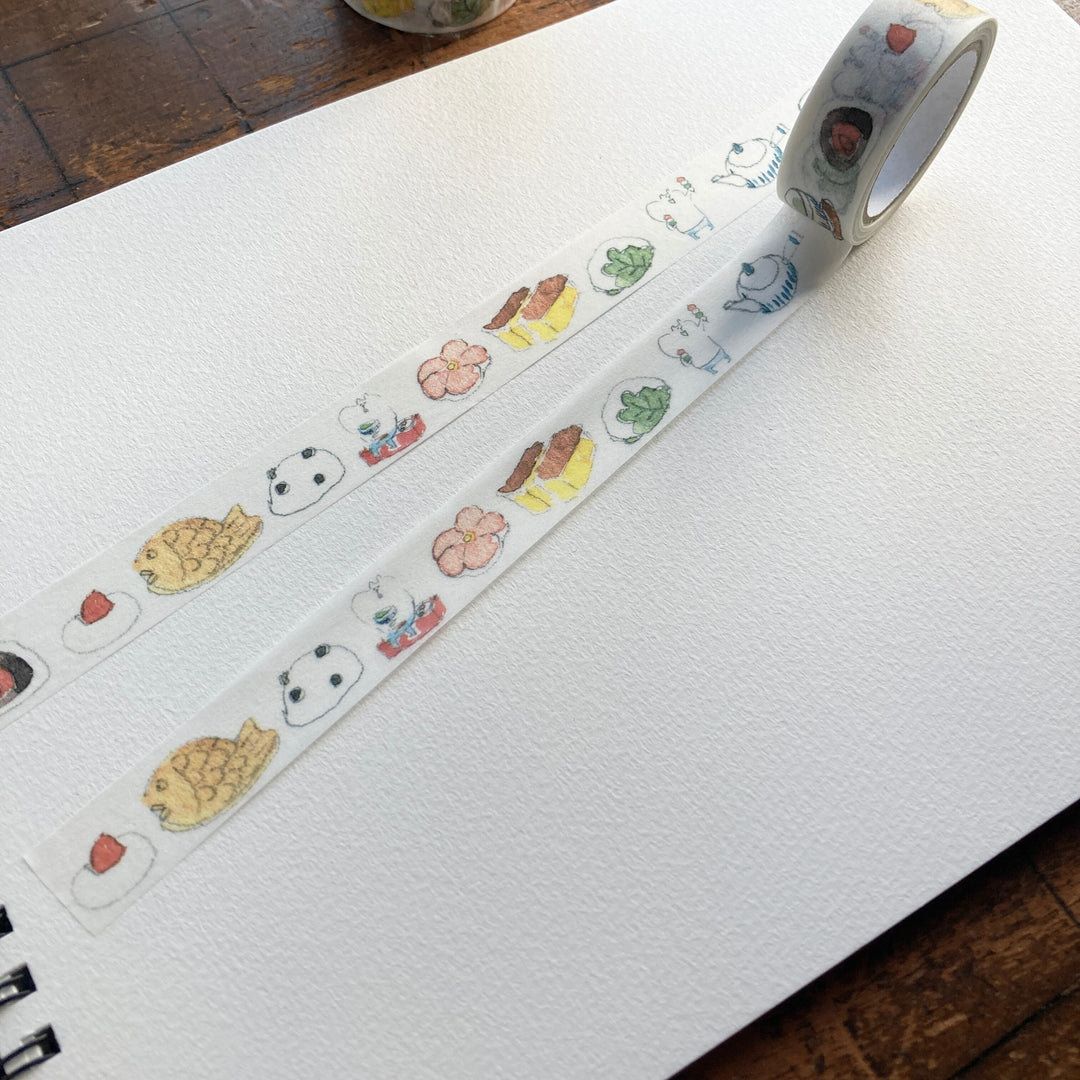 spica garden / Washi Tape -Japanese sweets SM25