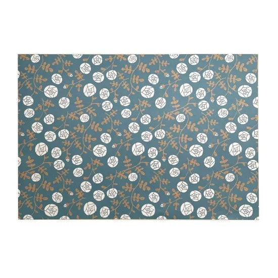 REGARO PAPIRO / Wrapping Paper -White Rose [5 sheets]