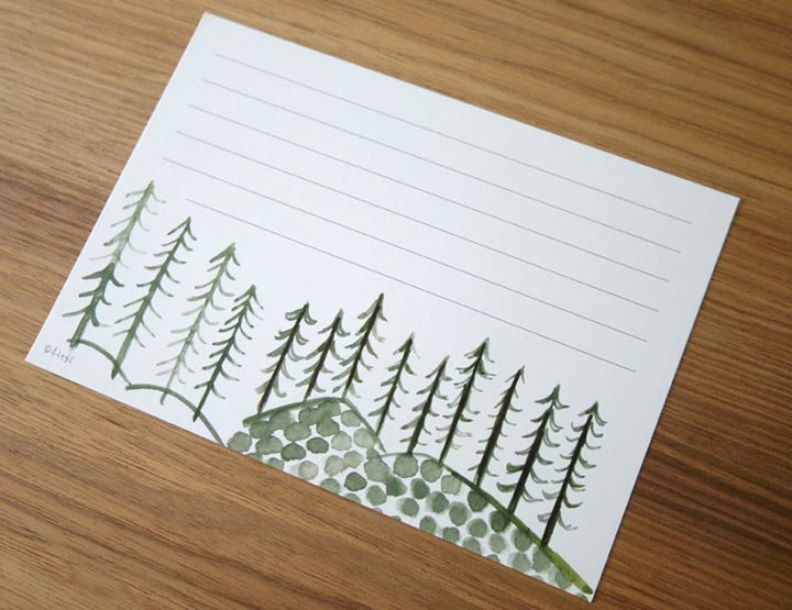 4legs / Mini letter paper <White birch /35 sheets>
