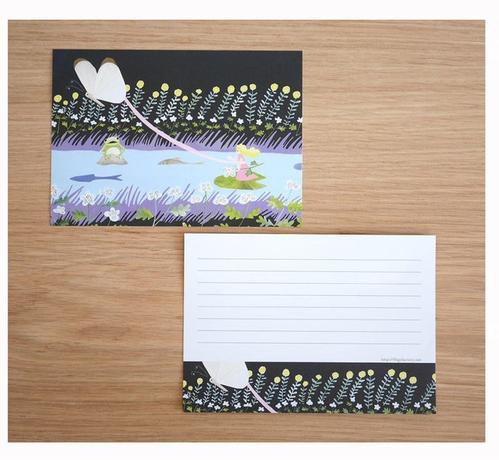 4legs / Mini letter paper<set-B, 10 types x 4 sheets each>