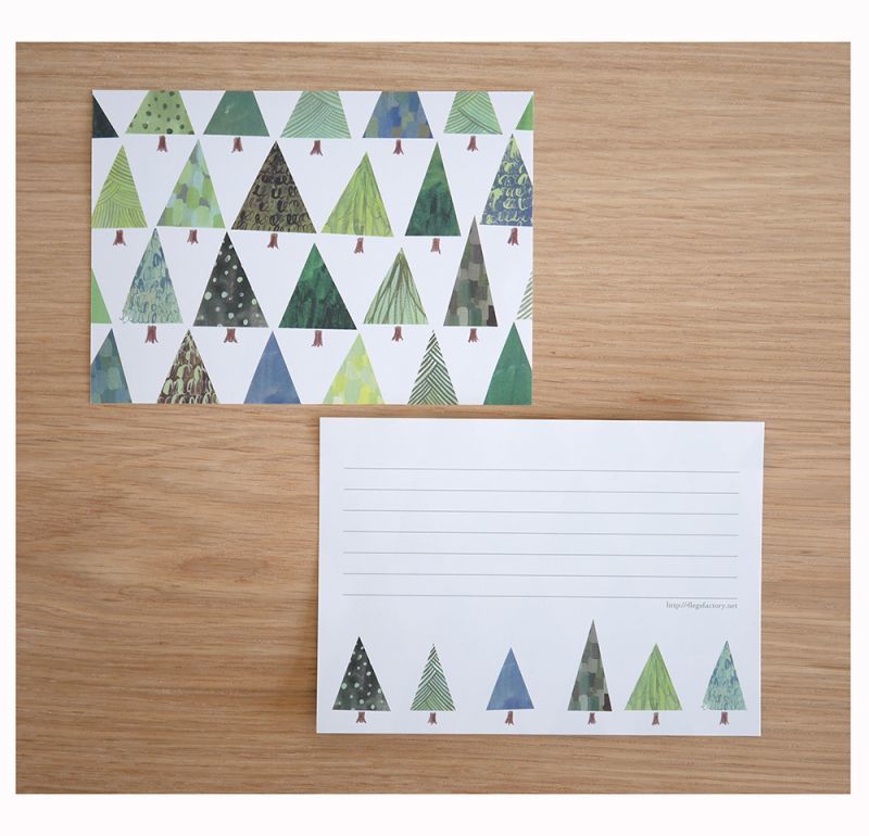 4legs / Mini letter paper<set-B, 10 types x 4 sheets each>