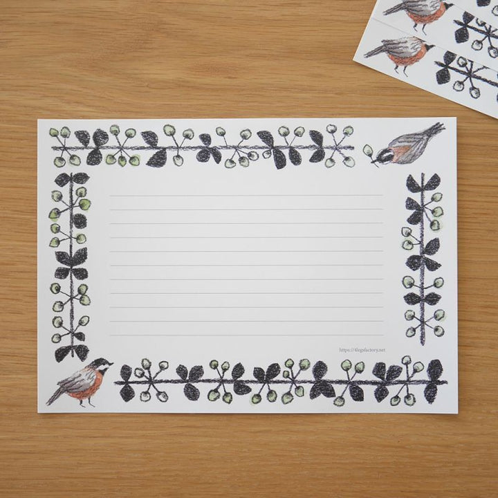 4legs / Small Bird Letter paper <10 types x 4 sheets each>
