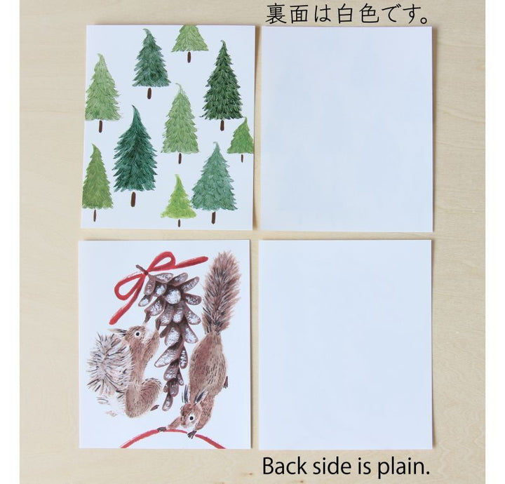 4legs / Mini letter writing set <Forest of squirrels>