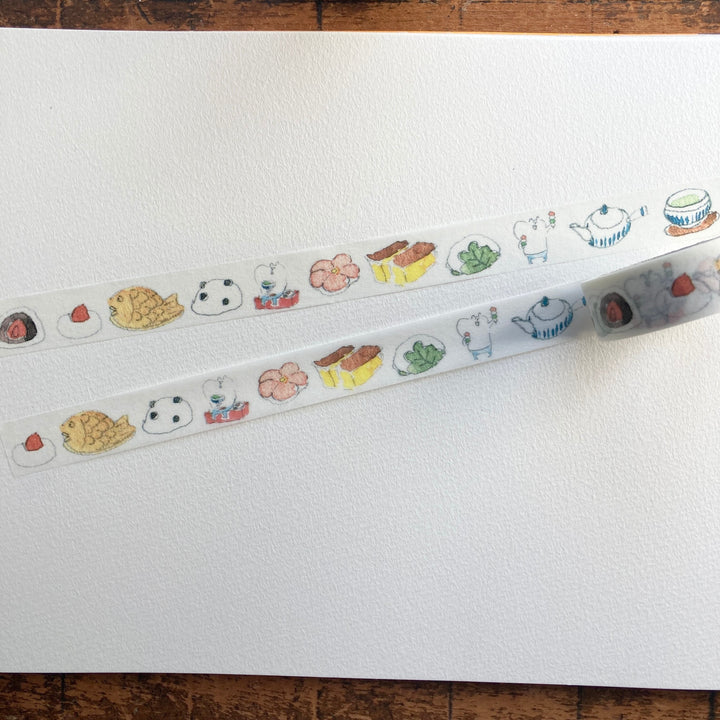 spica garden / Washi Tape -Japanese sweets SM25