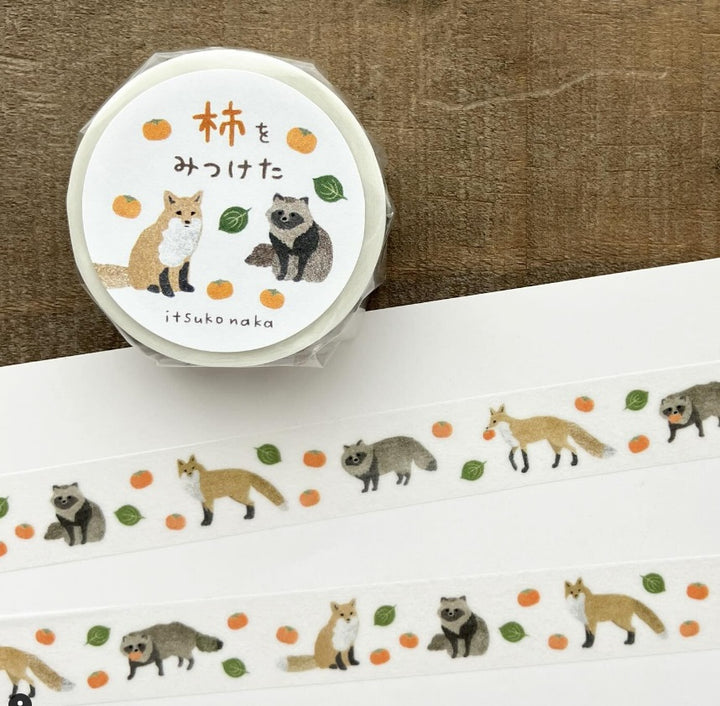 Itsuko Naka / Washi Tape -Found persimmons!