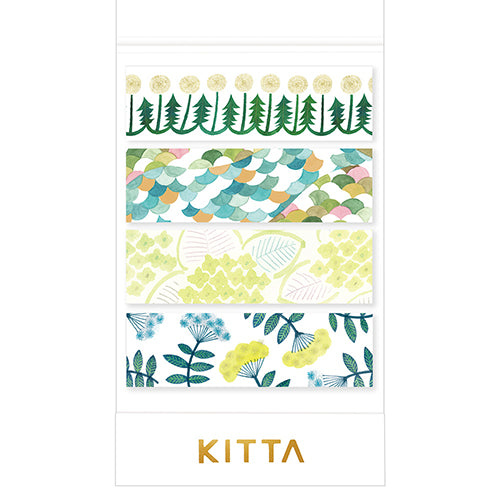 Washi Tape KITTA -Flower8 KIT069
