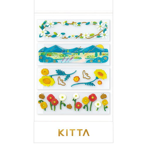 Washi Tape KITTA Cliar -Uraraka (GOLD FOIL) KITT019