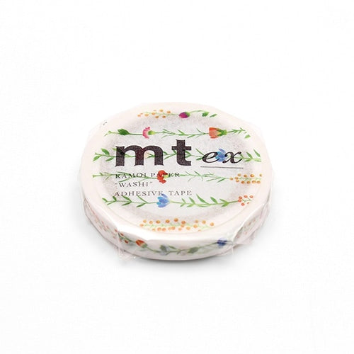 mt / Washi Tape -slim 7mm flower line MTEX1P177