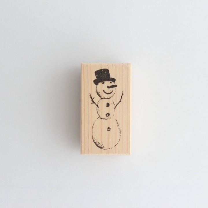 Rubber Stamp -Antique snowman